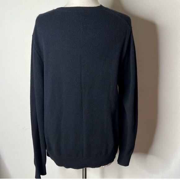 Club Monaco Black Cashmere Crewneck Sweater - Picture 6 of 6